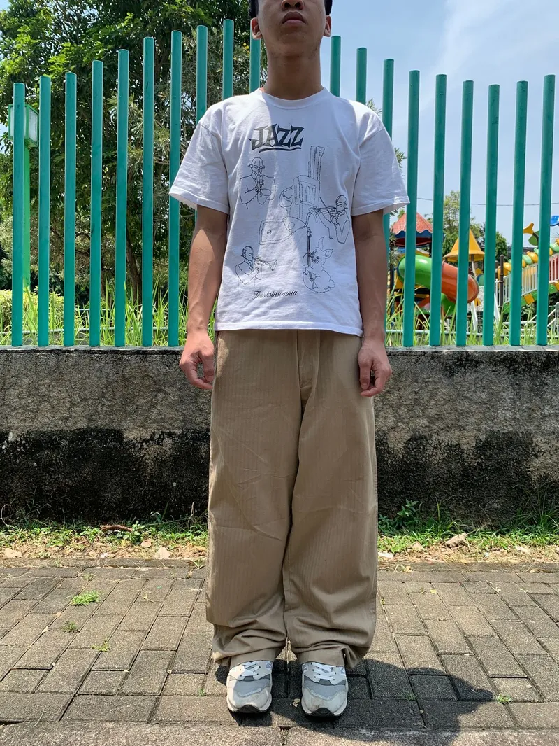 Streetwear Pria khaki photo 1