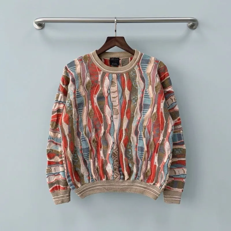 Vintage Knitwear "Emaroo Australia" 3D Rajut Timbul Ala2 Swe photo 1