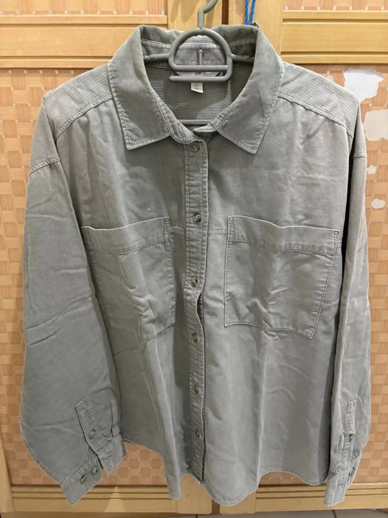h&m curduroy shirt photo 1