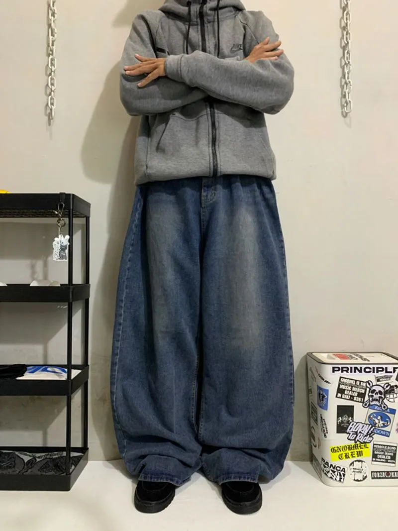 [RECORD] Baggy Jeans RetroWash📌 photo 1