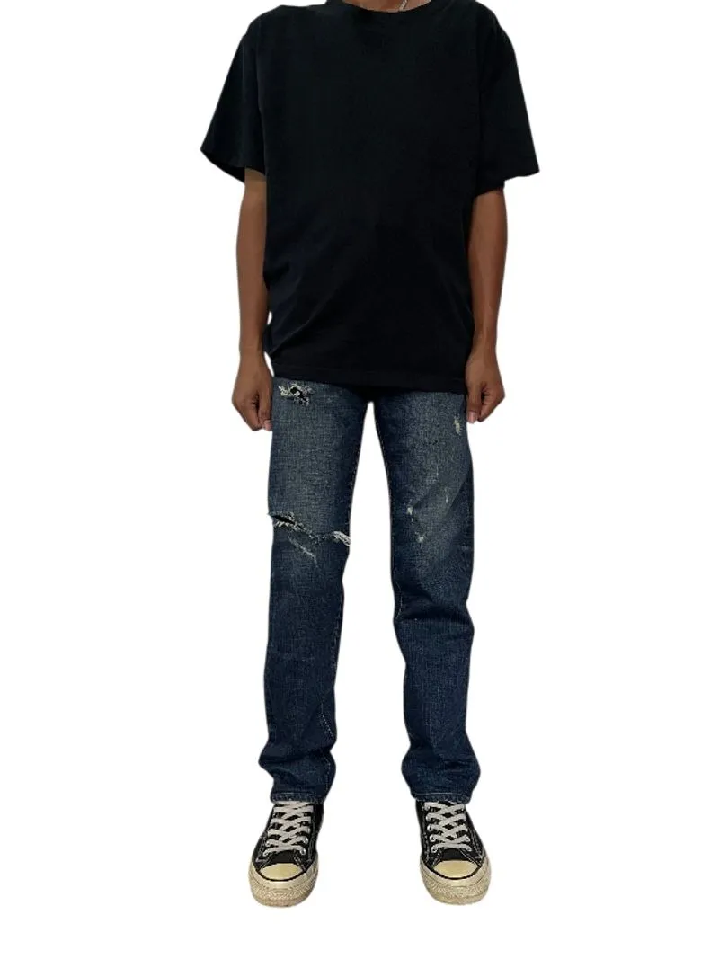 PLAC 689 BERLIN RIPPED PANTS SLIM photo 1