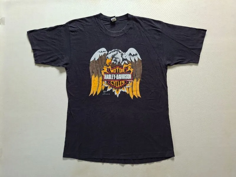 KAOS HARLEY DAVIDSON TAHUN 1989 ORIGINAL 100% photo 1