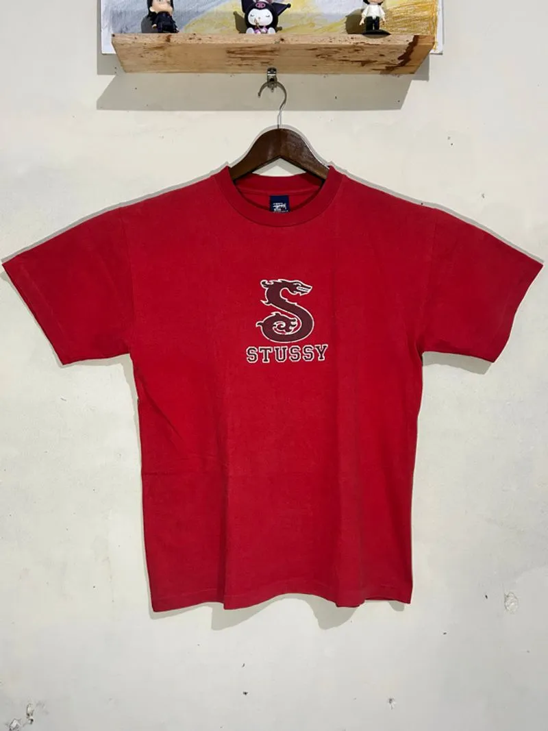 Stussy Dragon 90’S T-shirt photo 1