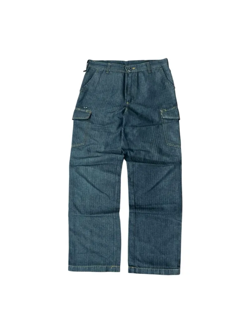 herring bone cargo jeans  photo 1