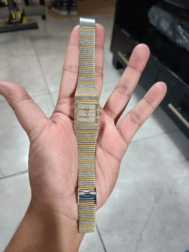 Jam Tangan Vintage Dunhill Tank kondisi normal siap pakai photo 1