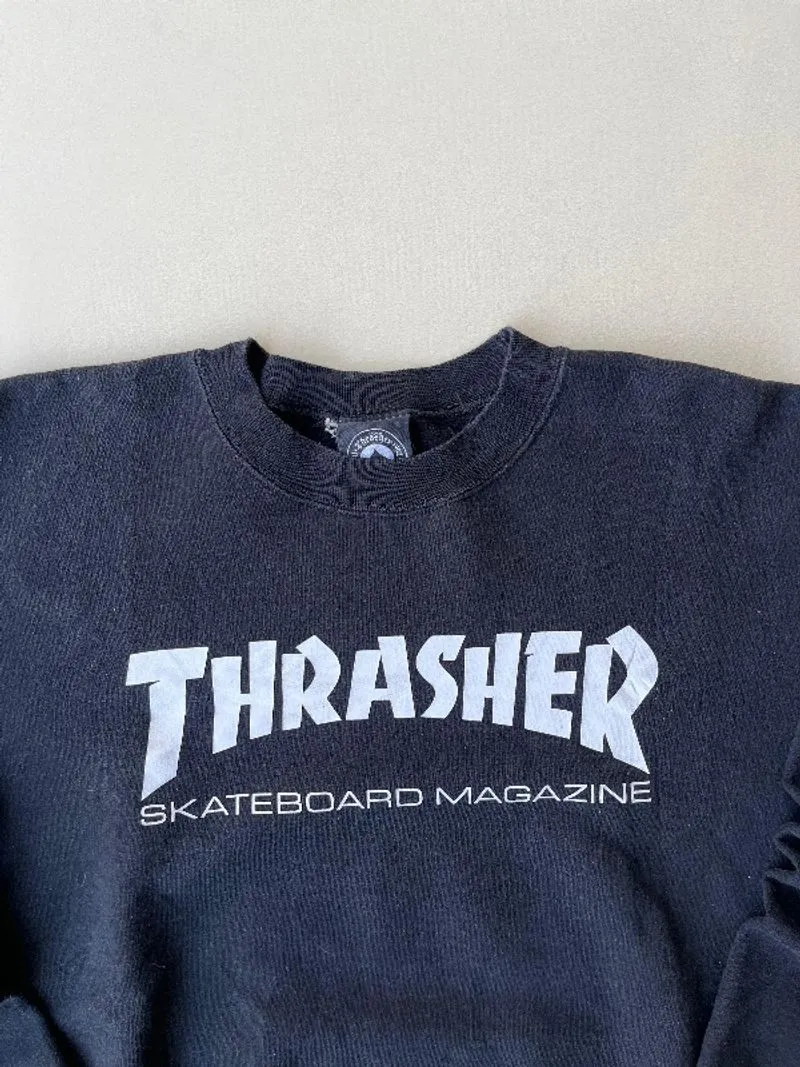 トップス 90s THRASHER vintage sweat usa トップス 90s THRASHER vintage sweat usa Vintage 90s Thrasher