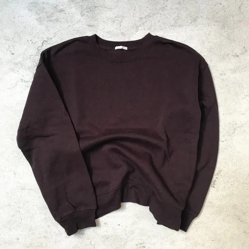 Uniqlo Vintage Casual Sweater Pria burgundy photo 1