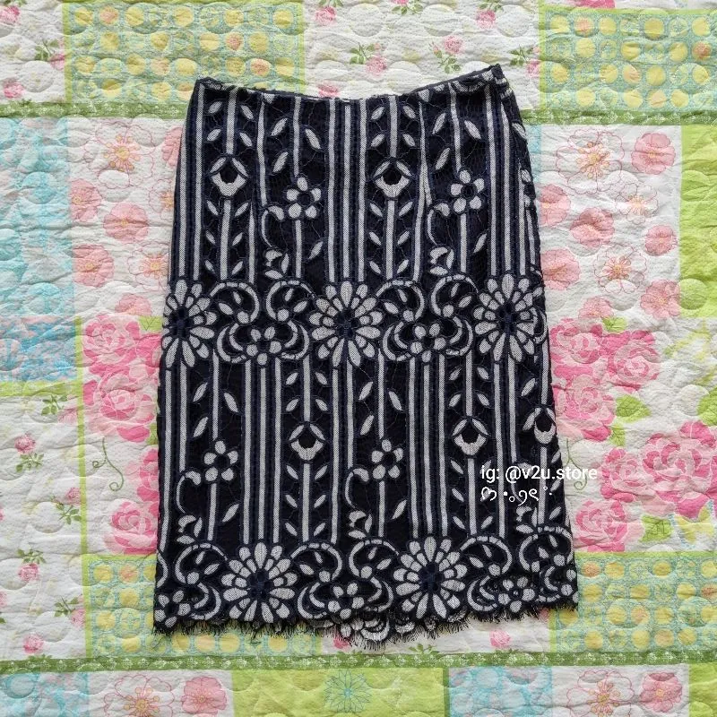Flare Coquette Acubi Ruffle Span Mini Midi Skirt Mori Kei photo 1