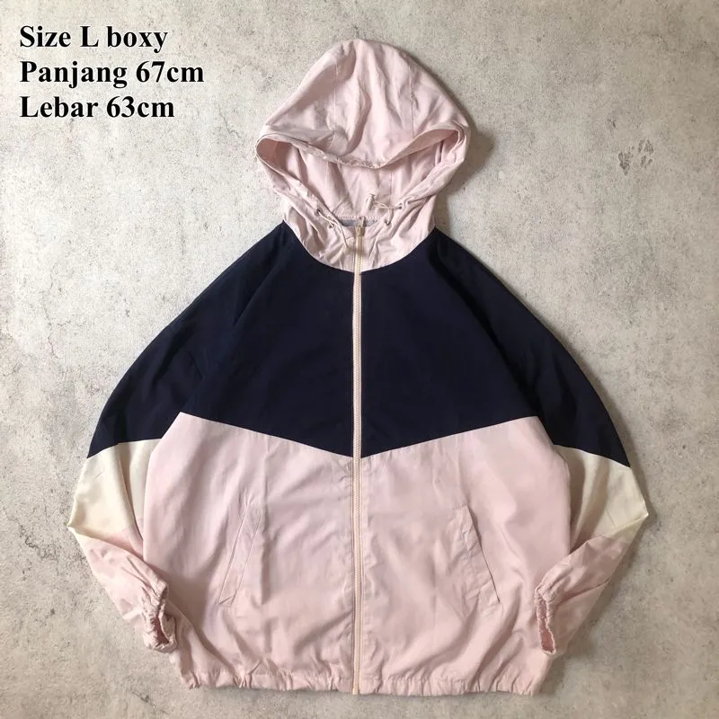 Jaket vintage colourblock photo 1