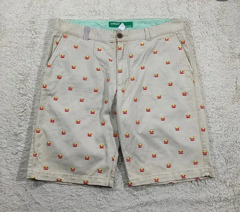 GLOBAL WORK TOODLAND SHORT PANTS CHINO  •SIZE:33 •PANJNG:54c photo 1