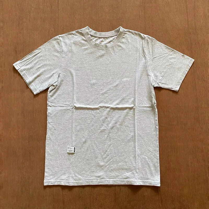 Urban State Minimalist Casual T-shirt Pria gray photo 1