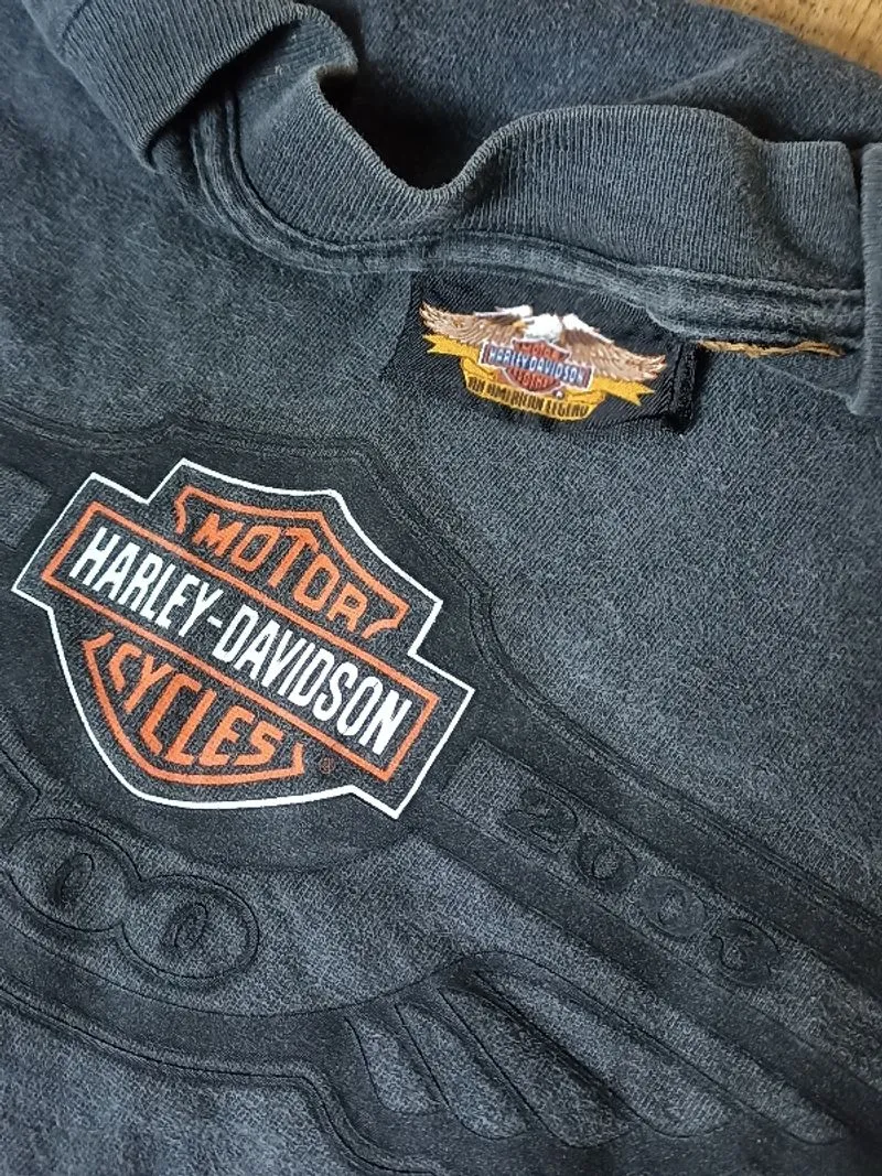 Vintage harley Davidson photo 1