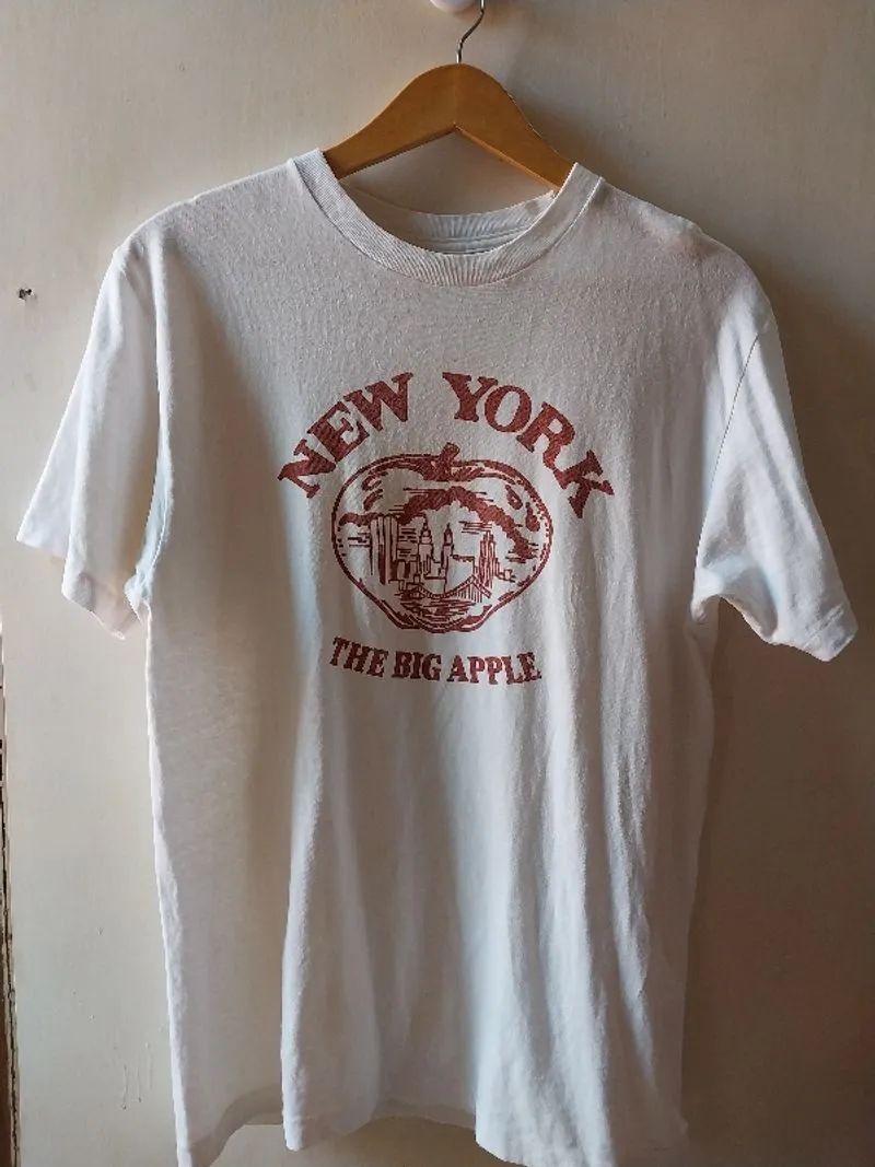 Kaos Vintage The Big Apple New York SS Atasan Unisex photo 1
