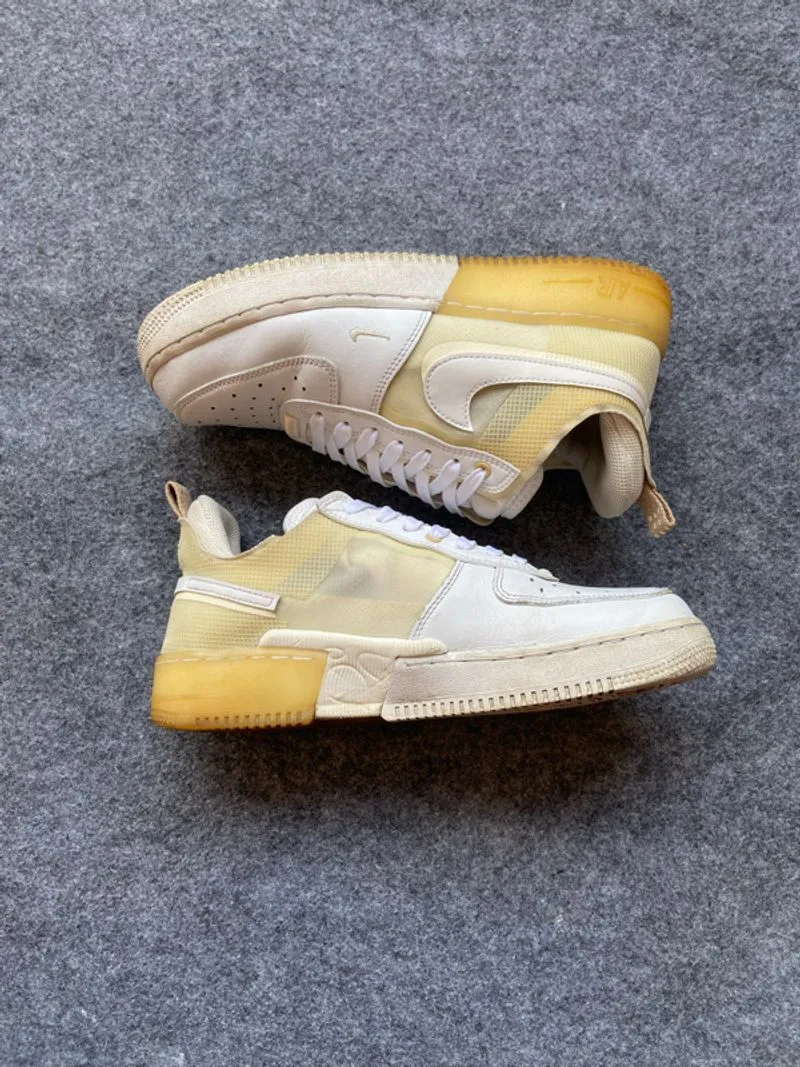 Nike AF1 React White photo 1
