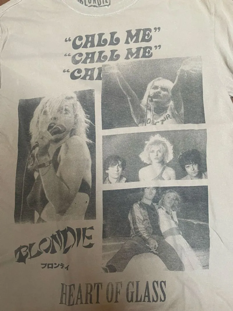 Blondie “Heart of Glass” Tshirt photo 1