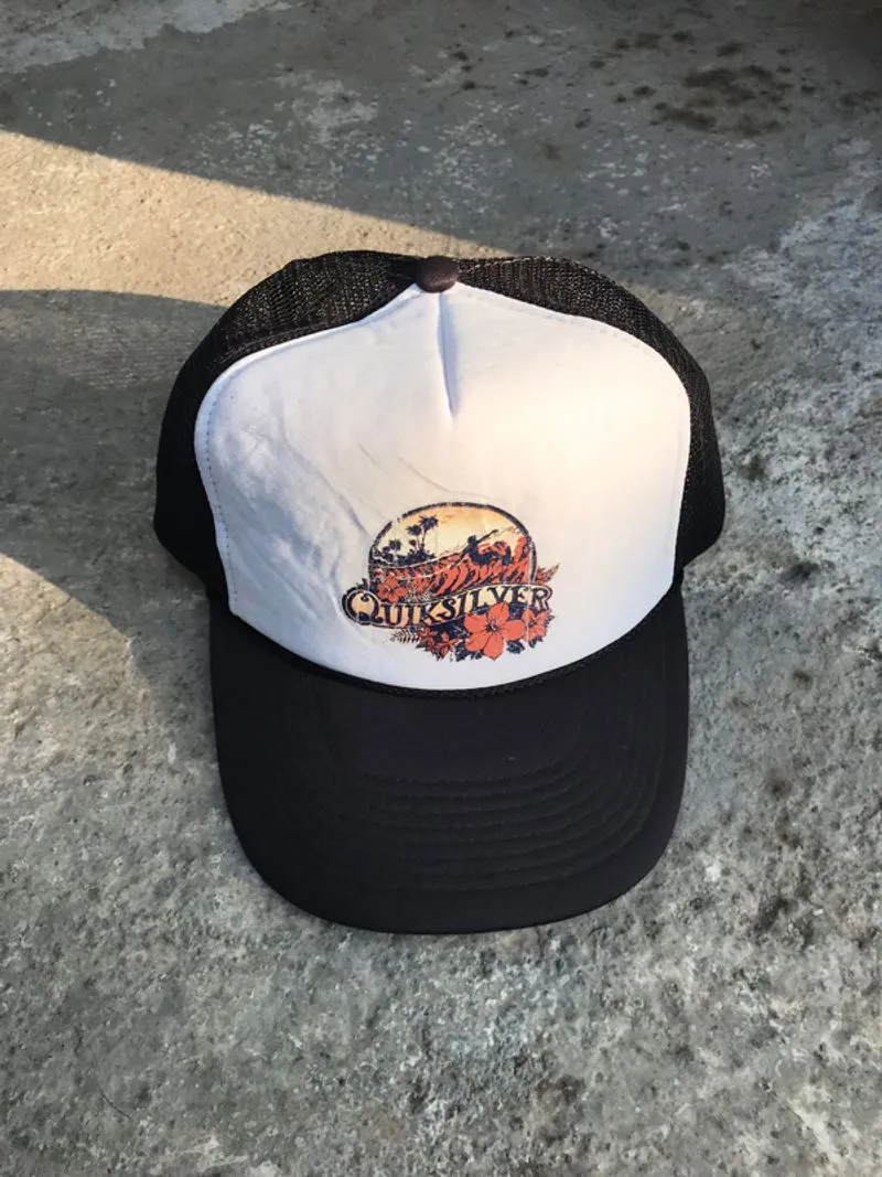 vintage trucker quicksilver photo 1