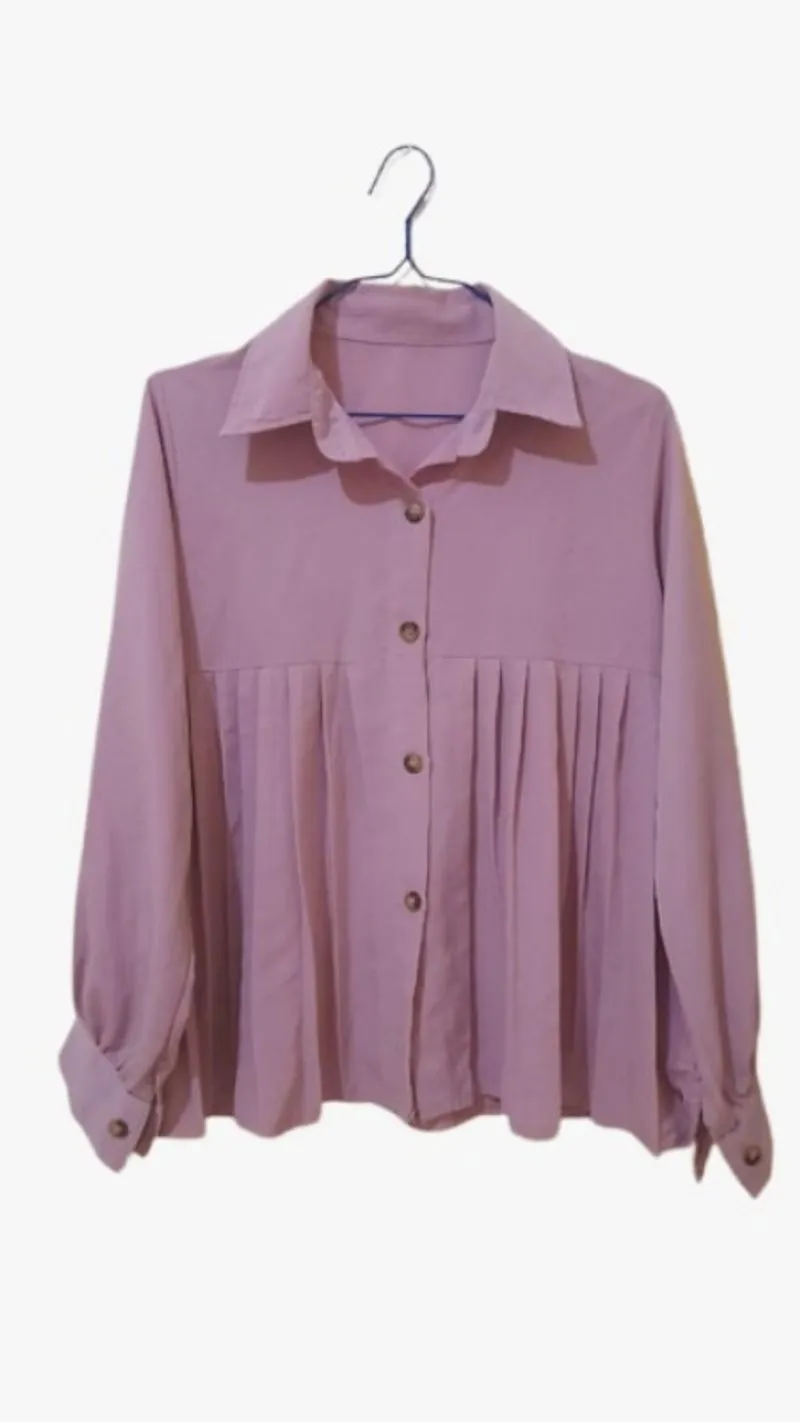 Kemeja blouse polos wanita photo 1