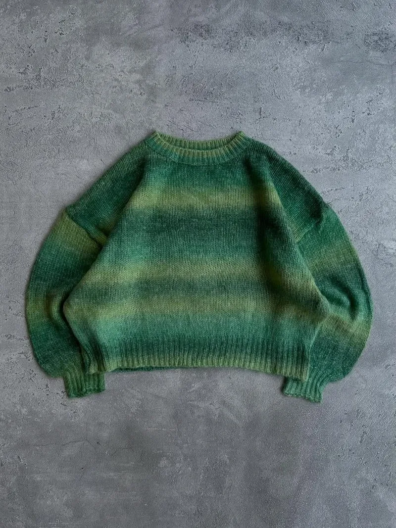 Knitwear gradient striped patterned by Shein  photo 1