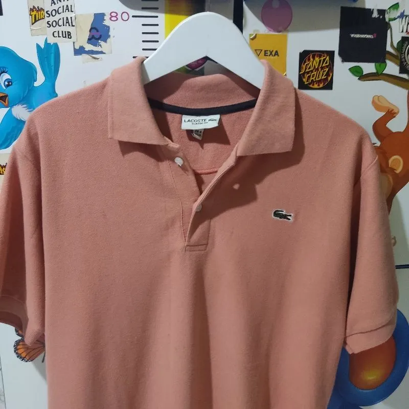 Kaos polo shirt LACOSTE Size XL Preloved
