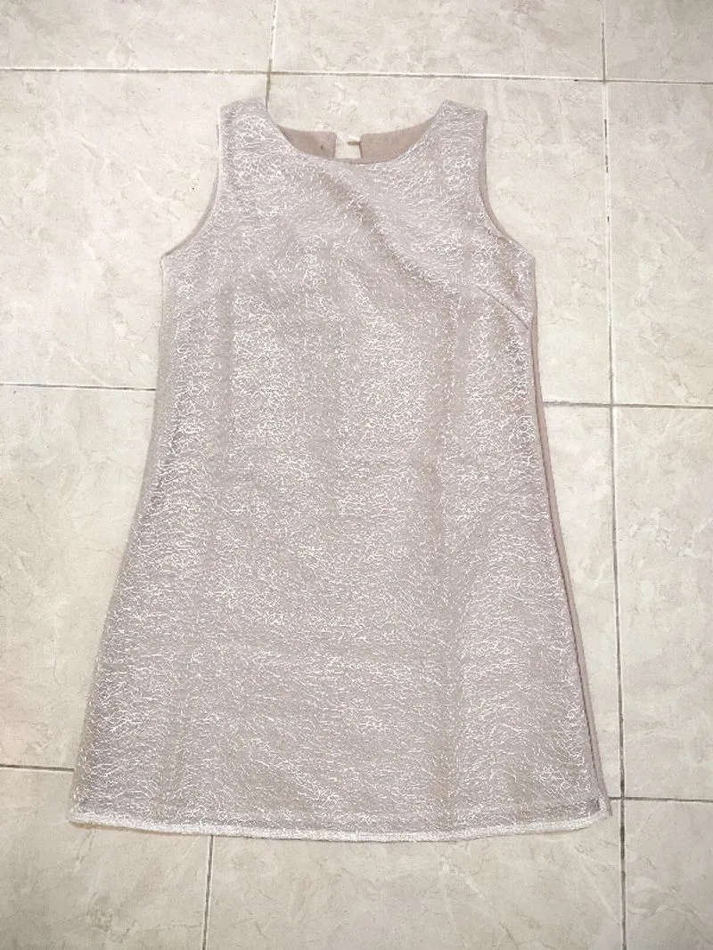 Dress kensi dark nude import fit to size s/M photo 1