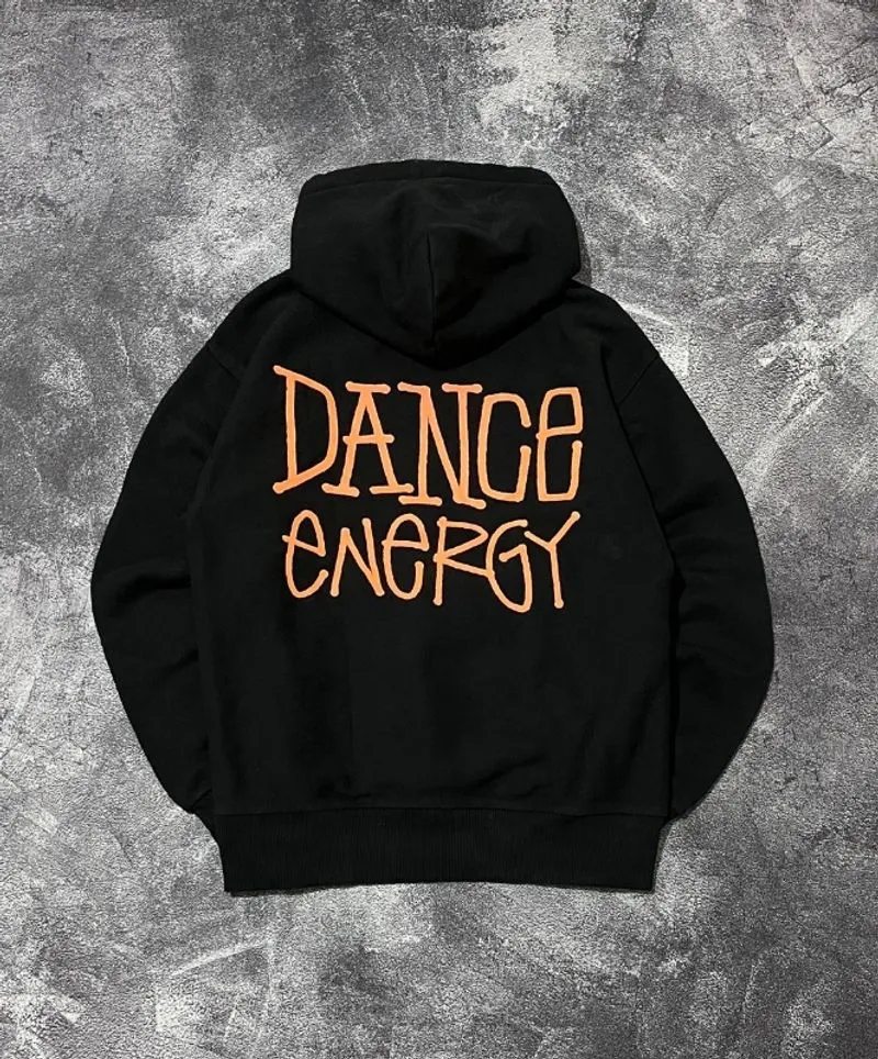 Stussy DANCE ENERGY HOODIE Size:L Stussy Block Sport Zip Hoodie