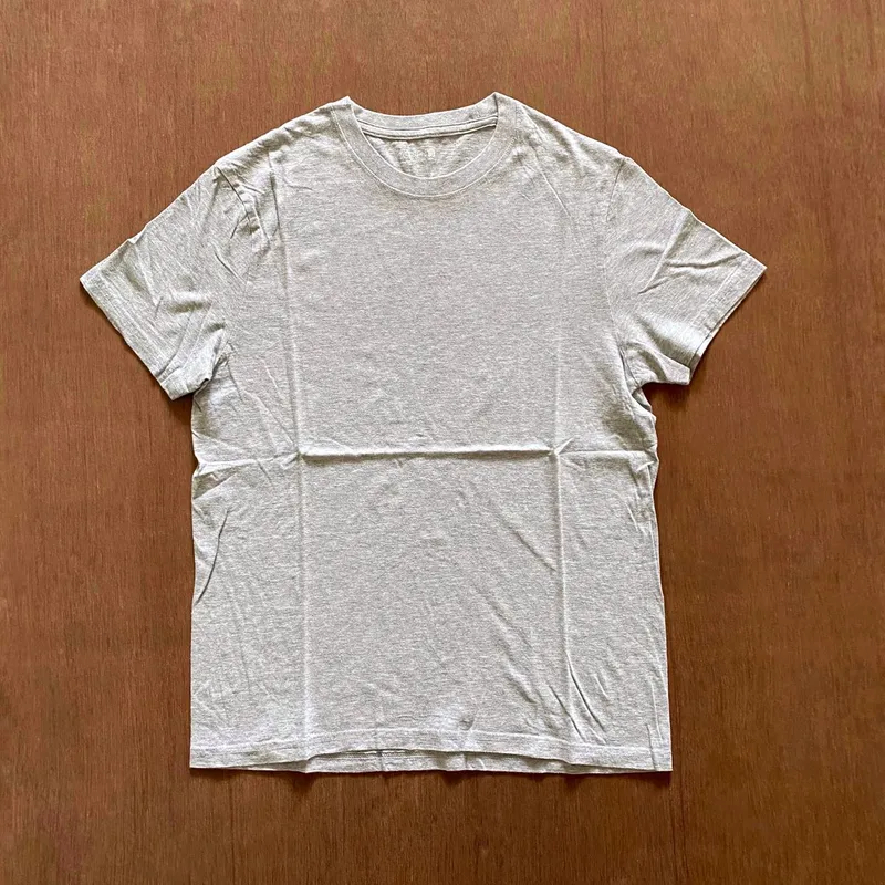 Topten Minimalist Casual T-shirt Pria gray photo 1