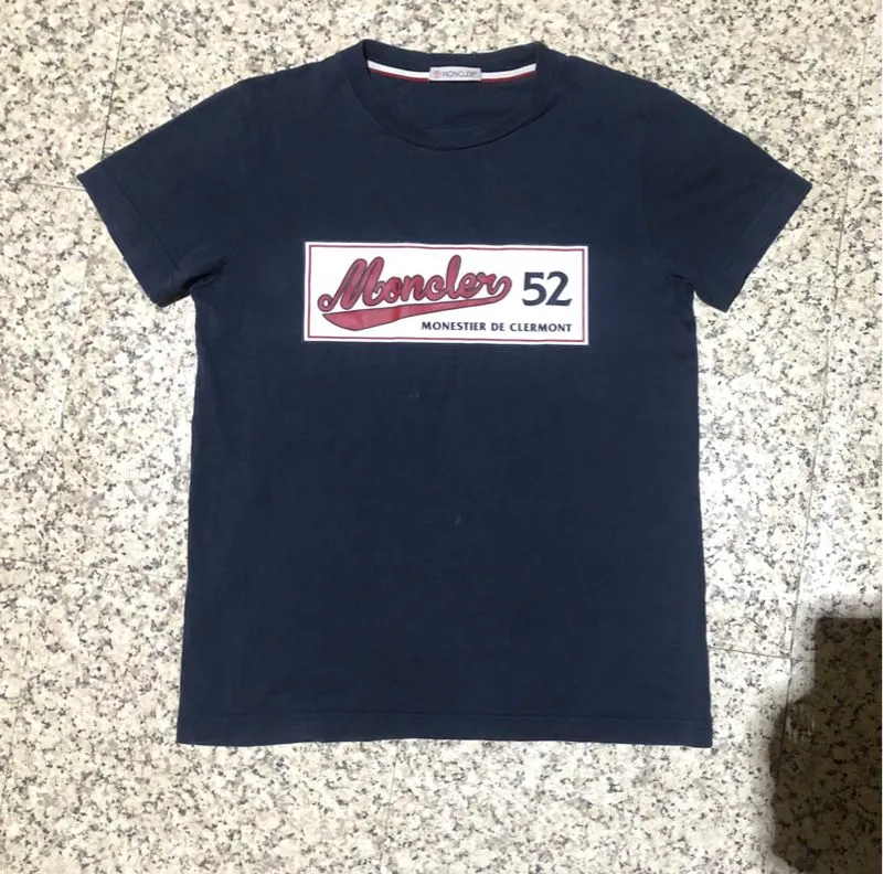 Moncler Monestier De Clermont 52 Logo T-Shirt photo 1