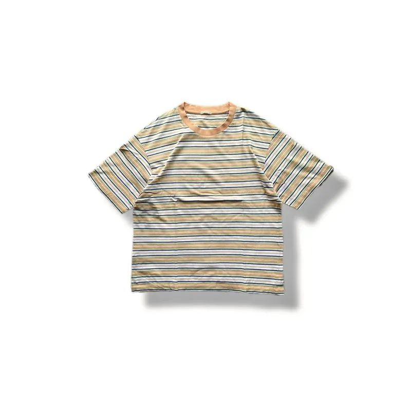Uniqlo Stripe Heavy Cotton Oversized Tee photo 1