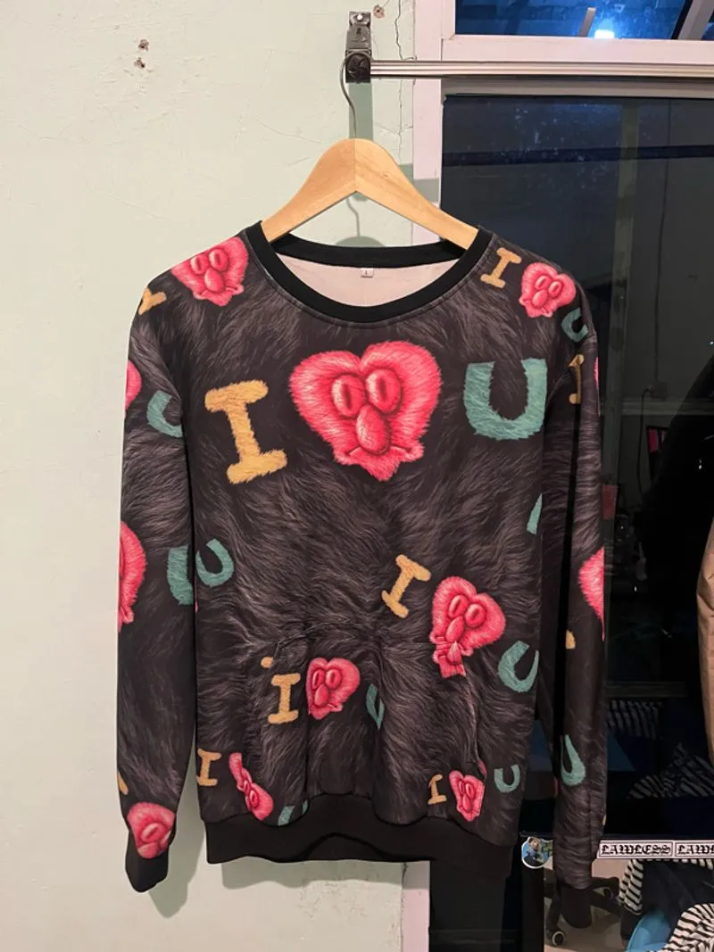 Sweater Terbuat dari bulu mata persahabatan size M photo 1