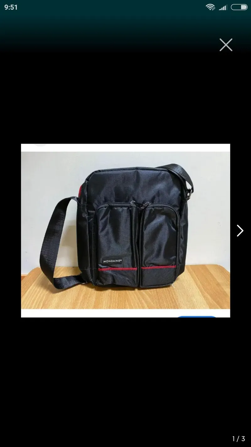 Casual Bag Pria black photo 1