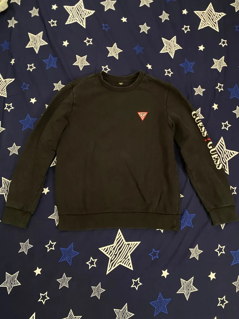 Guess Streetwear Sweater Pria black photo 1