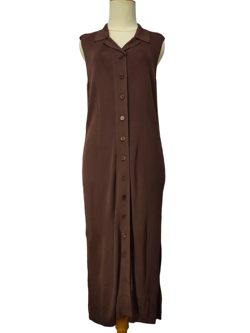 Yves Saint Laurent YSL Cardigan Wanita brown photo 1