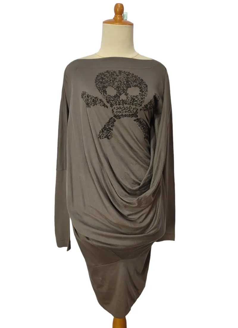 Vivienne Westwood Shirt dress Wanita gray photo 1