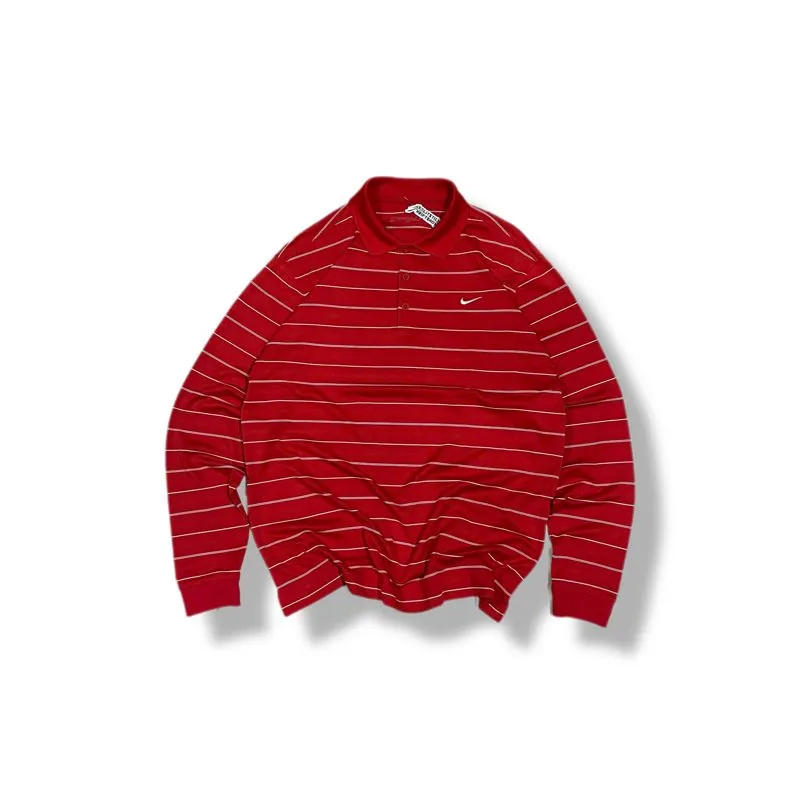 NIKEGOLF Originals Stripe Strecth Poloshirts L/S photo 1