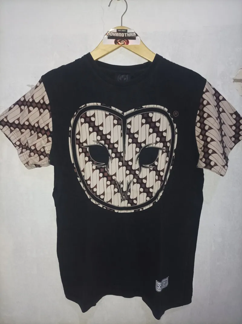 Streetwear Casual T-shirt Pria black photo 1