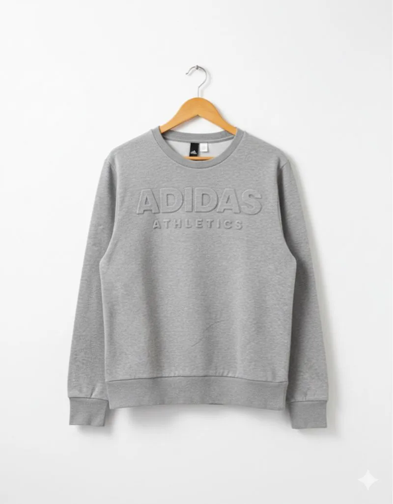 Adidas Sweater Crewneck Grey Unisex photo 1