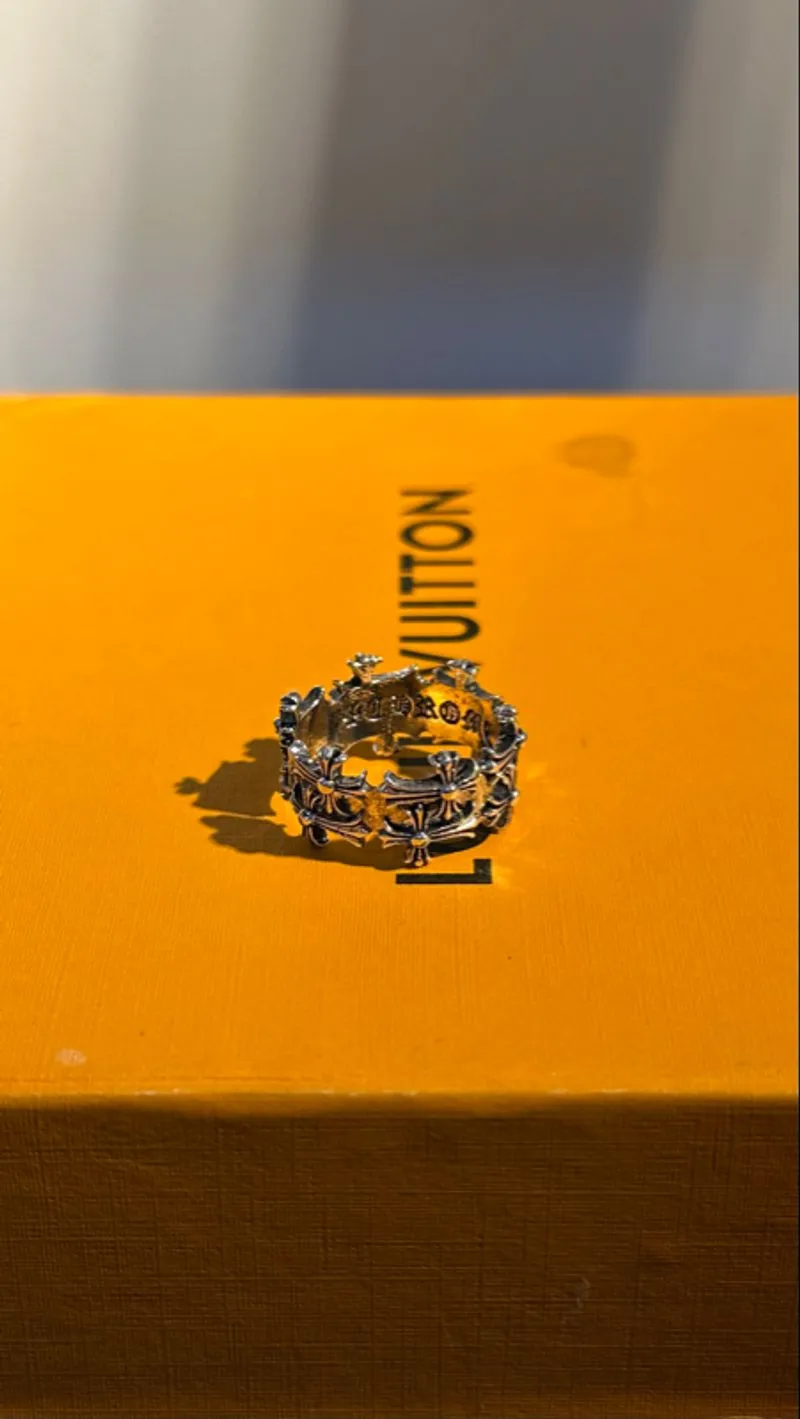 Rings Chrome heart photo 1