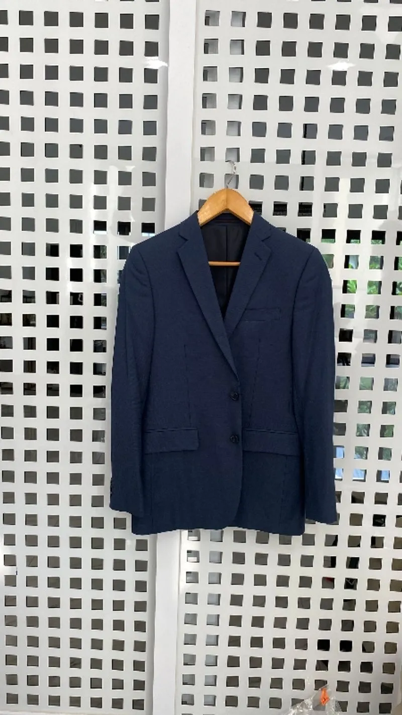 WOOD JAS Slim Fit  Navy photo 1
