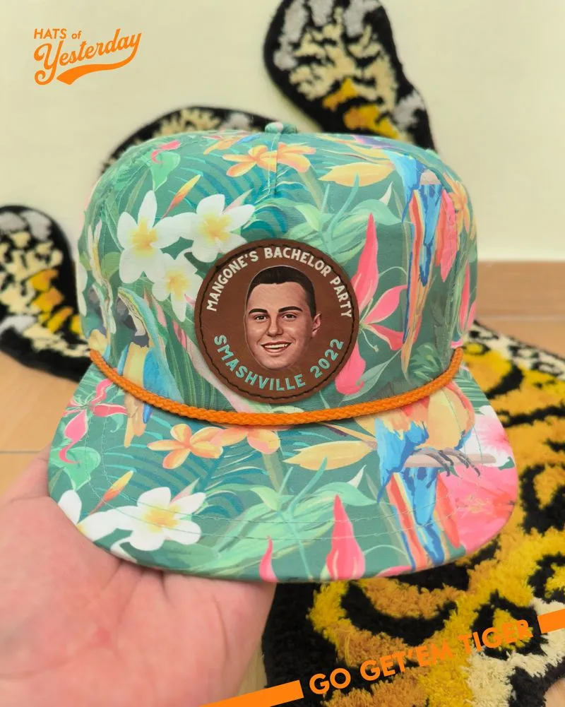 Topi Mangone's Bachelor Party rope hat photo 1