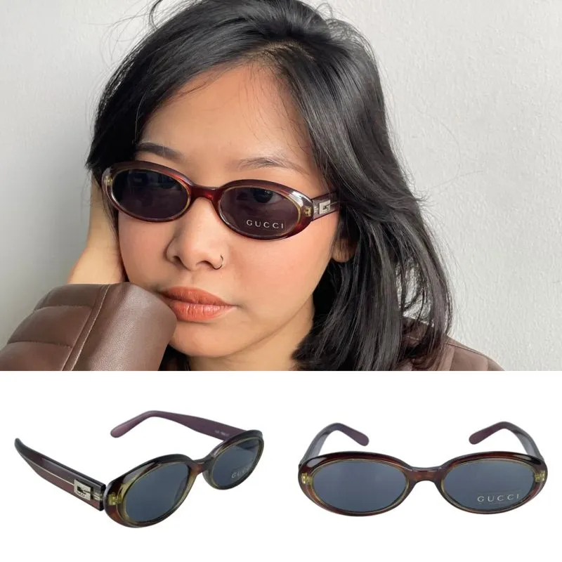 VINTAGE Y2K GUCCI CLASSIC 145 SUNGLASSES - 2000’S photo 1