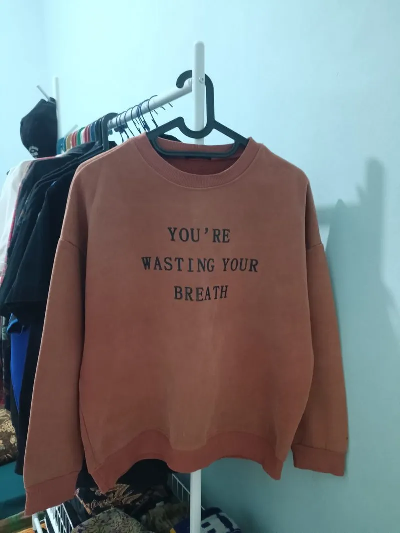Crewneck orange photo 1