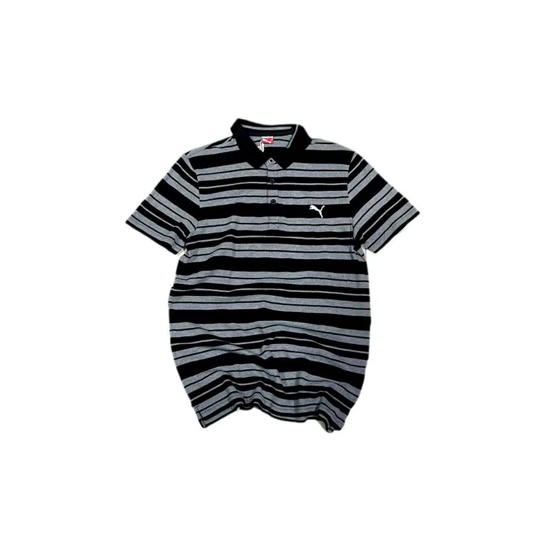 PUMA Original Logo Stripe Cotton Poloshirts photo 1