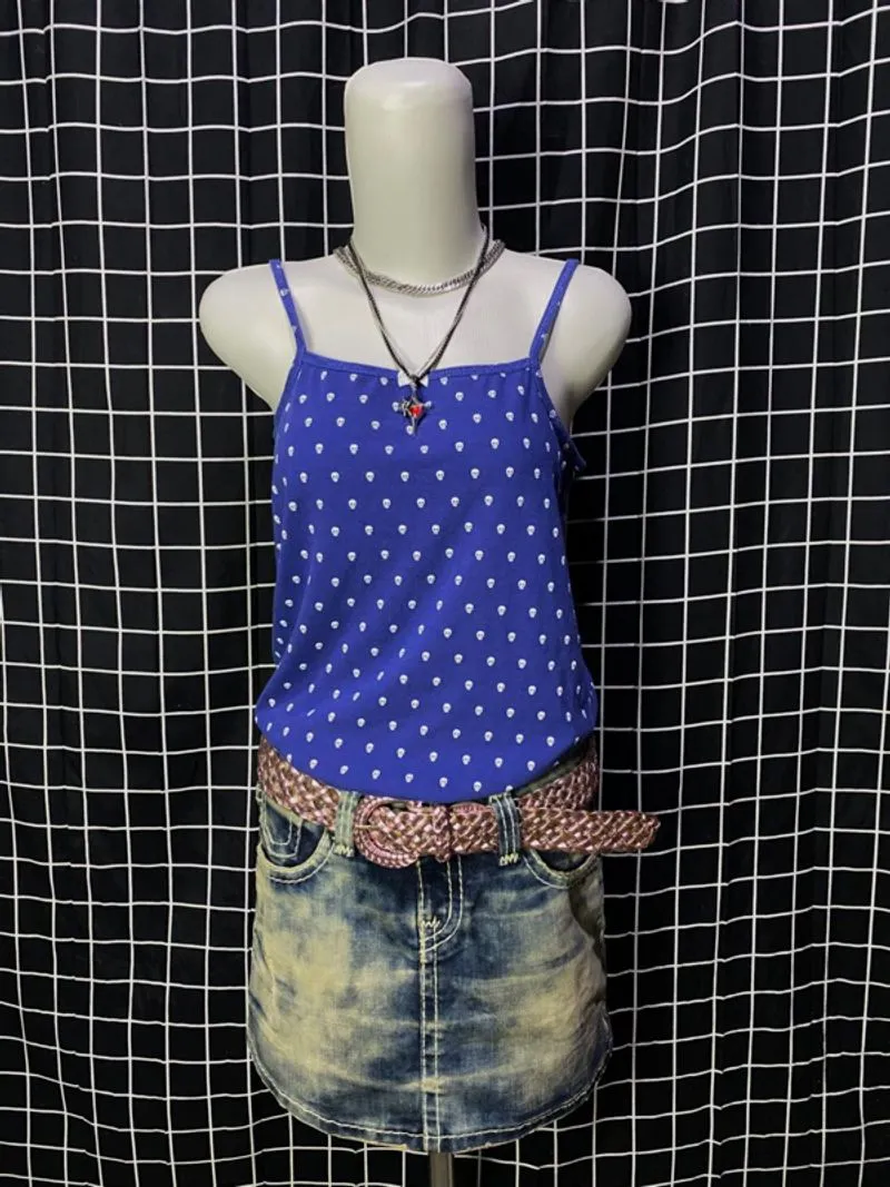 y2k world wide love tank top photo 1