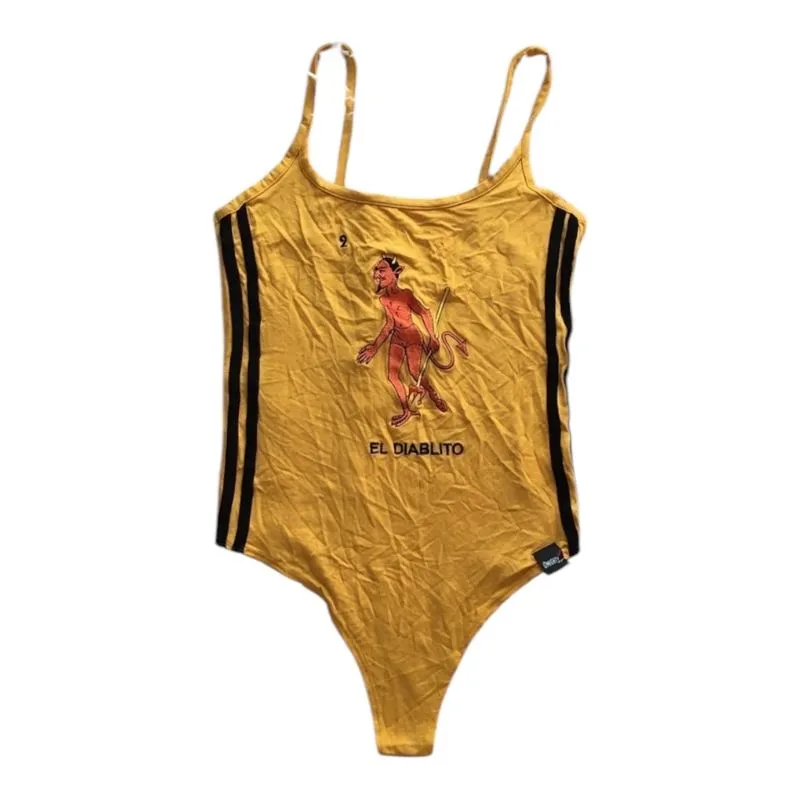 Omighty Y2K Romper Wanita yellow photo 1
