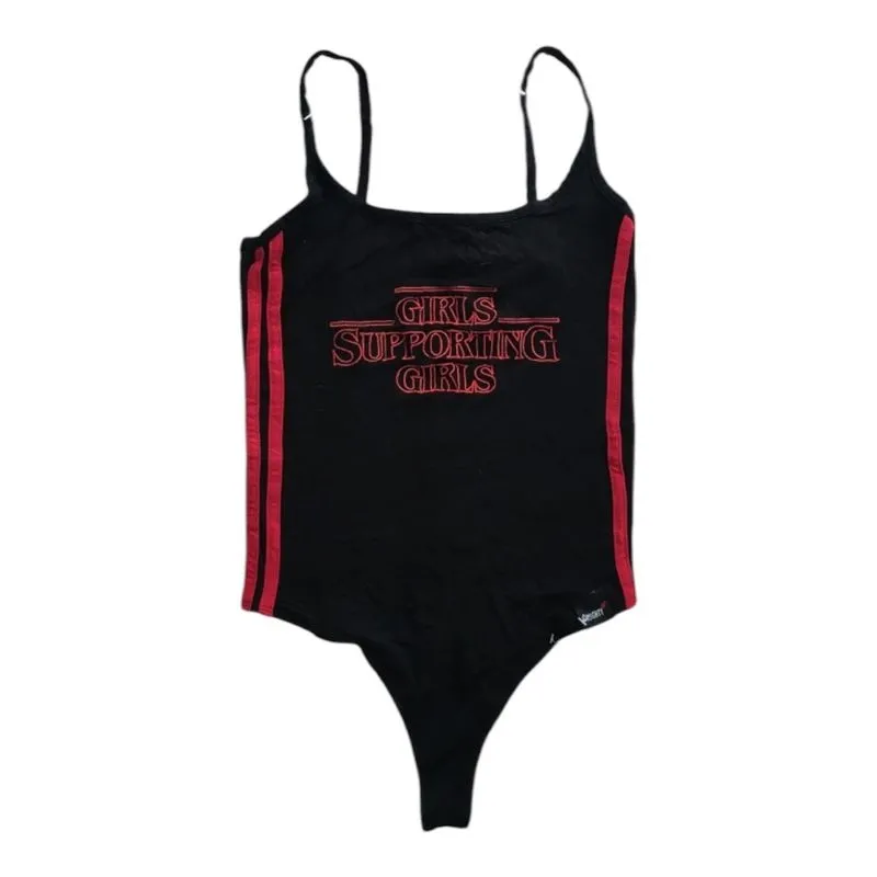 Omighty Y2K Romper Wanita red black photo 1