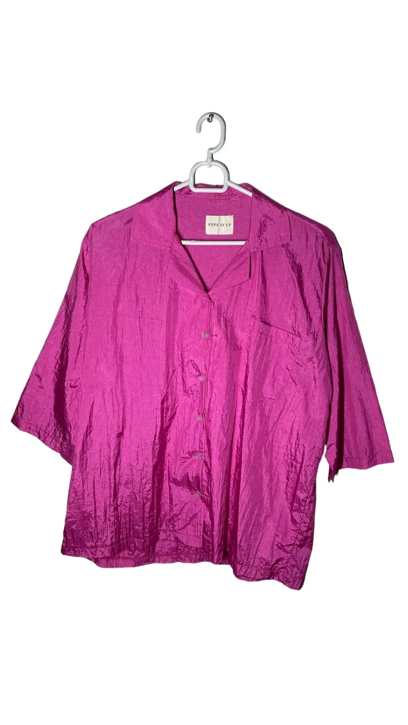 Streetwear Shirt Wanita pink photo 1