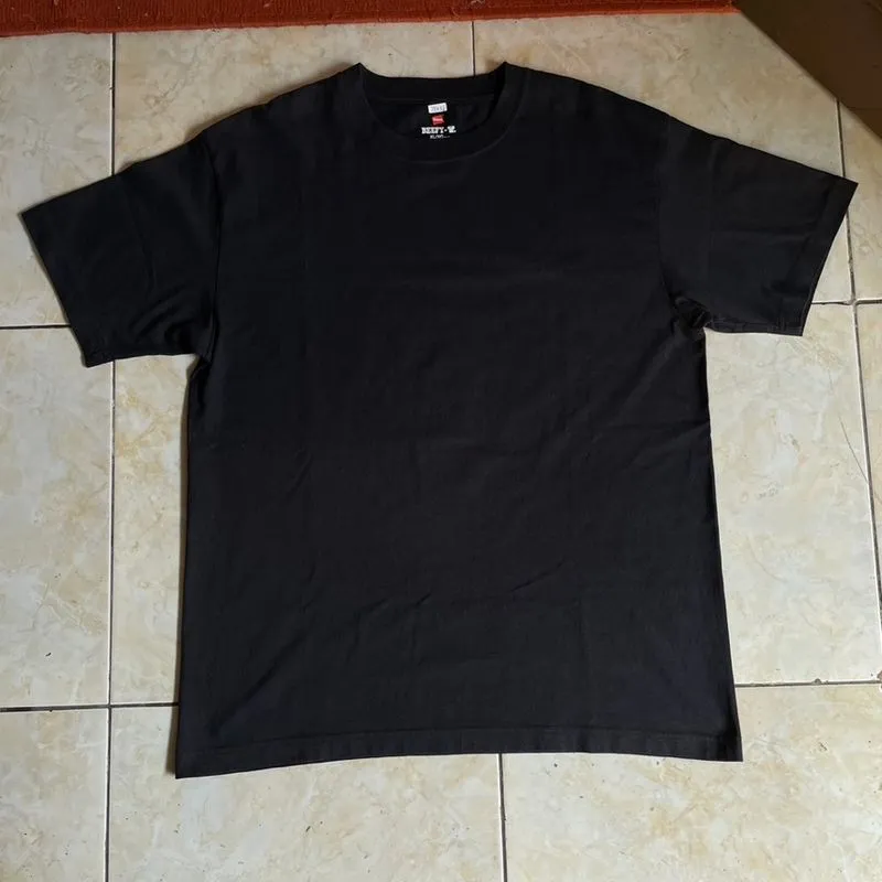 Kaos Polos Hanes Beefy Tee photo 1