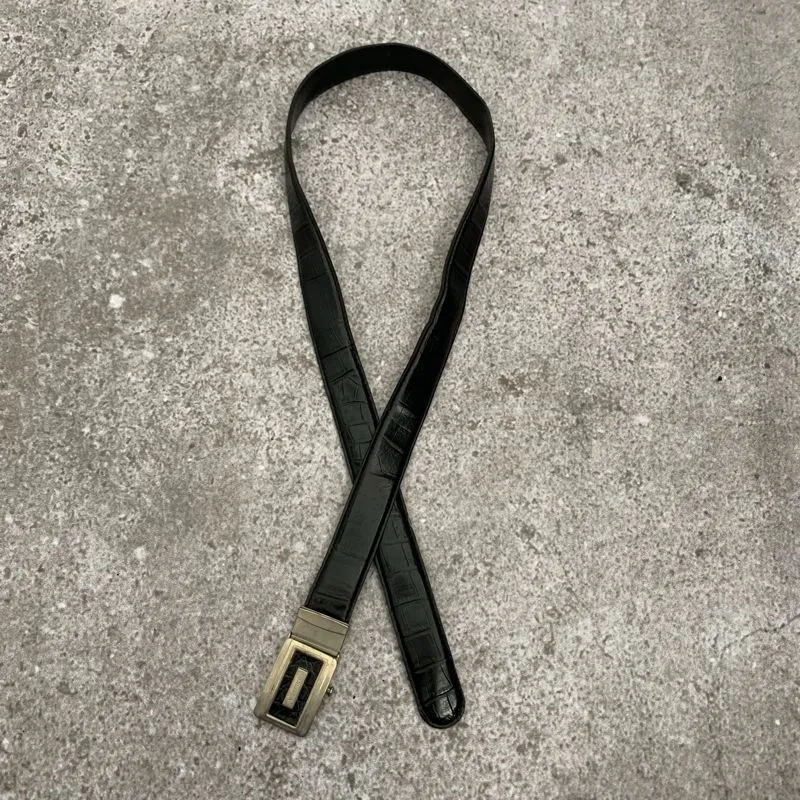 Belt valentino croco black photo 1
