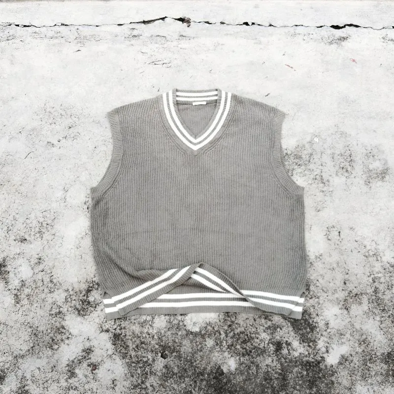 Vest Knitwear GU Sage Green - Unisex photo 1