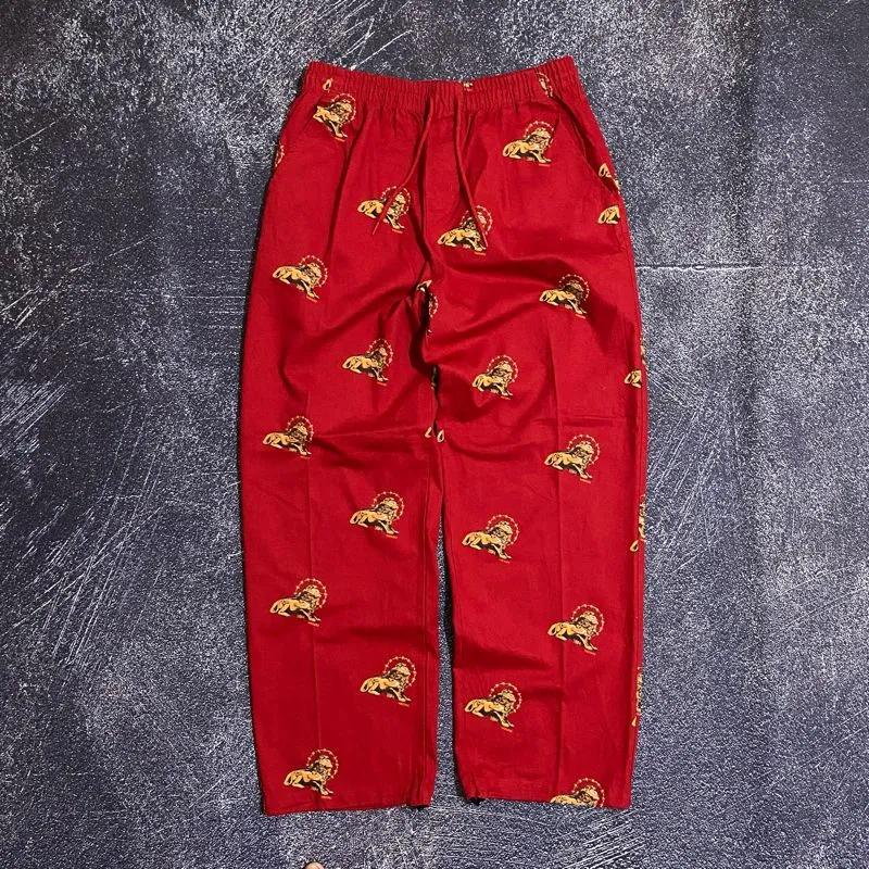 Wkndrs lion heart pattern pants photo 1